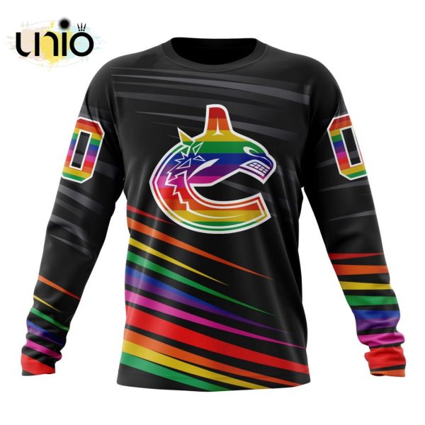 NHL Vancouver Canucks Special Pride Design Hockey Is For Everyone Hoodie 3D