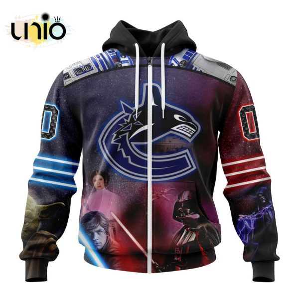 NHL Vancouver Canucks Special Star Wars Design Hoodie 3D