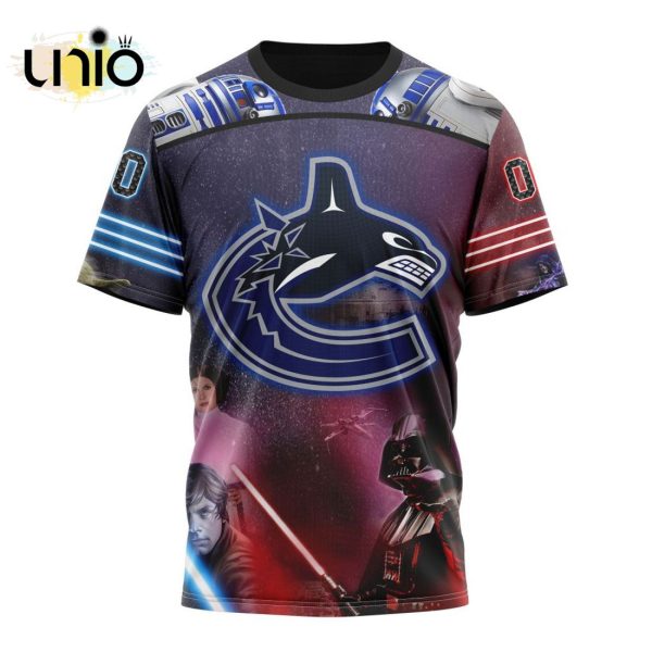 NHL Vancouver Canucks Special Star Wars Design Hoodie 3D