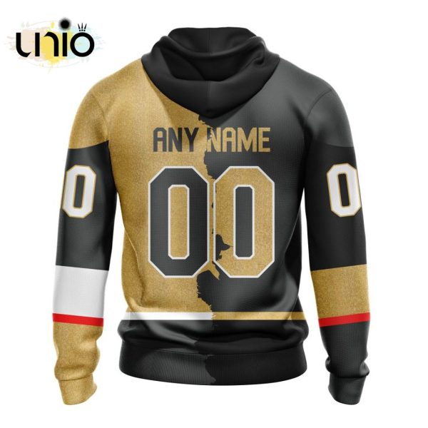 NHL Vegas Golden Knights Personalize 2024 Home Mix Away Kits Hoodie 3D