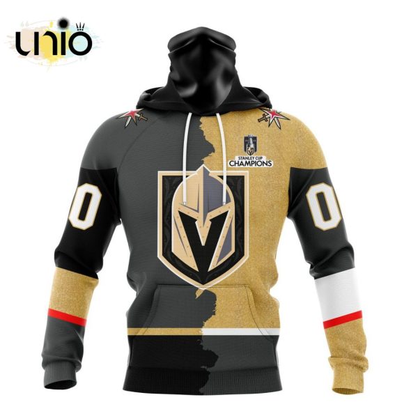 NHL Vegas Golden Knights Personalize 2024 Home Mix Away Kits Hoodie 3D