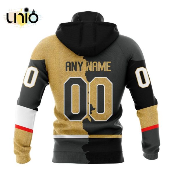 NHL Vegas Golden Knights Personalize 2024 Home Mix Away Kits Hoodie 3D