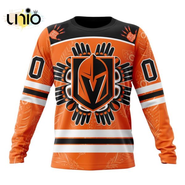 NHL Vegas Golden Knights Special National Day For Truth And Reconciliation Design Hoodie 3D