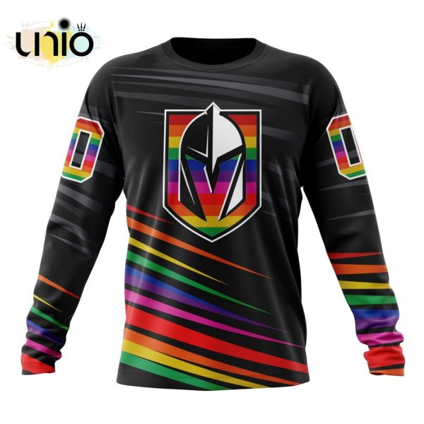 NHL Vegas Golden Knights Special Pride Design Hockey Is For Everyone Hoodie 3D