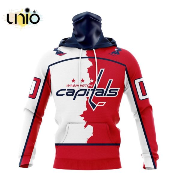 NHL Washington Capitals Personalize 2024 Home Mix Away Kits Hoodie 3D