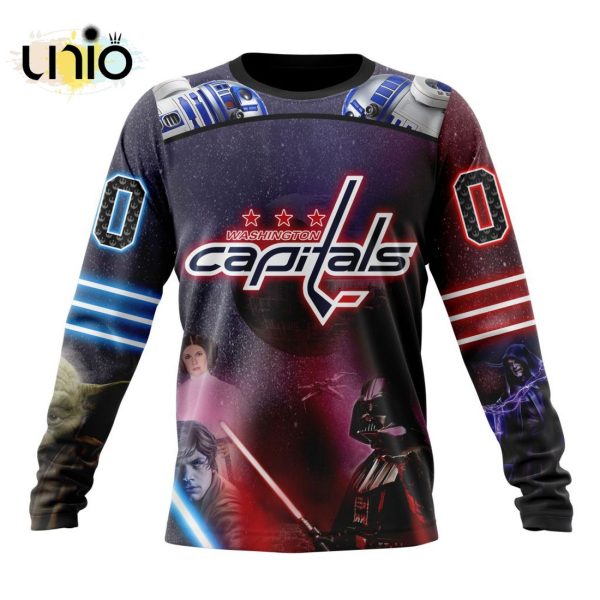 NHL Washington Capitals Special Star Wars Design Hoodie 3D