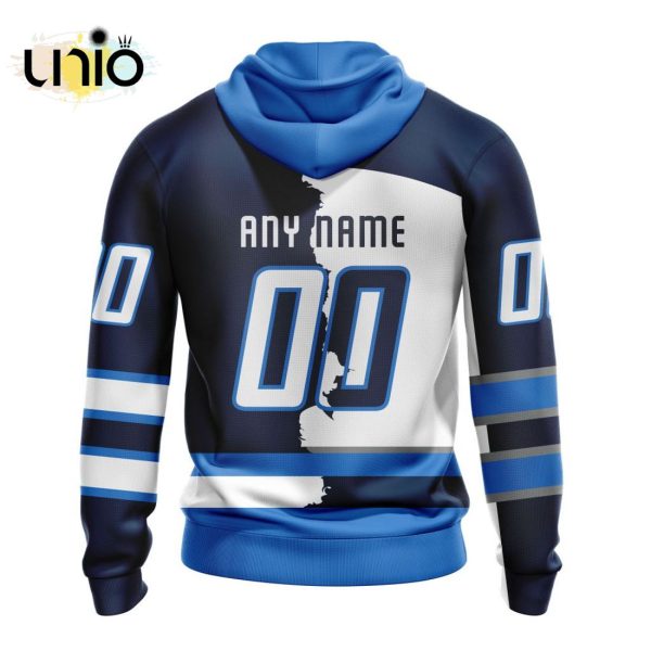 NHL Winnipeg Jets Personalize 2024 Home Mix Away Kits Hoodie 3D