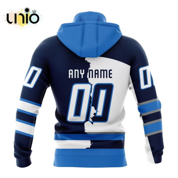 NHL Winnipeg Jets Personalize 2024 Home Mix Away Kits Hoodie 3D