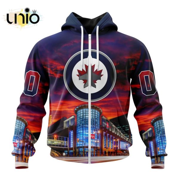 NHL Winnipeg Jets Special Design With Canada Life Centre Hoodie 3D