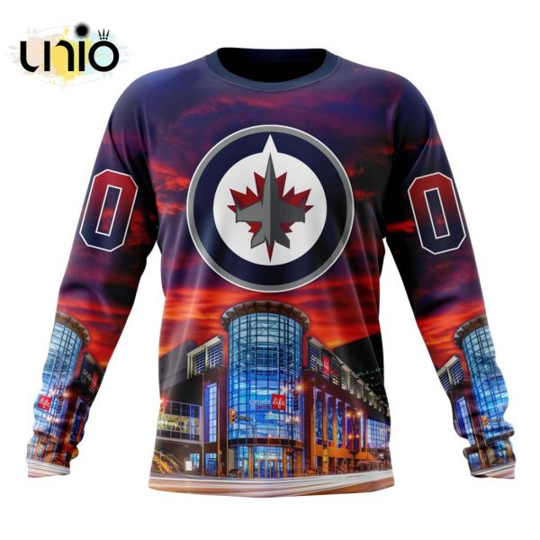 NHL Winnipeg Jets Special Design With Canada Life Centre Hoodie 3D