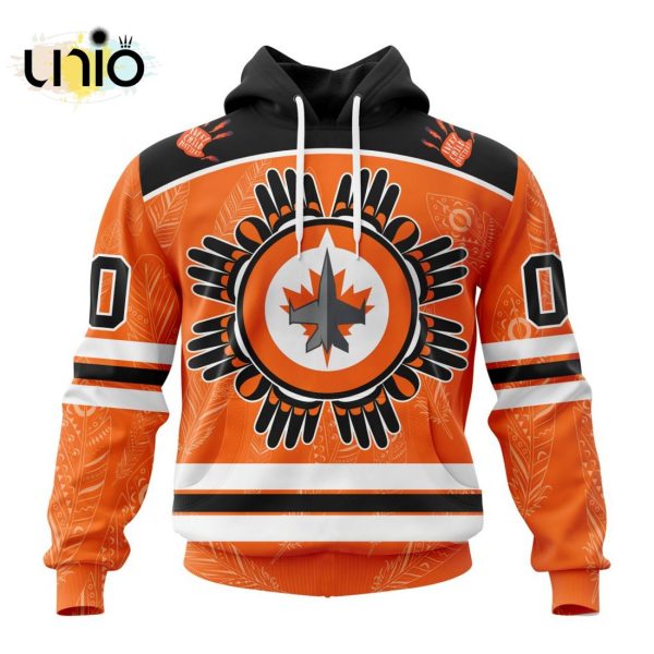 NHL Winnipeg Jets Special National Day For Truth And Reconciliation Design Hoodie 3D