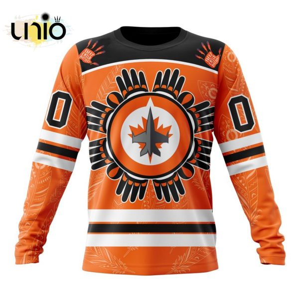 NHL Winnipeg Jets Special National Day For Truth And Reconciliation Design Hoodie 3D