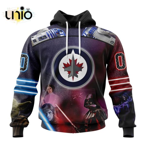 NHL Winnipeg Jets Special Star Wars Design Hoodie 3D