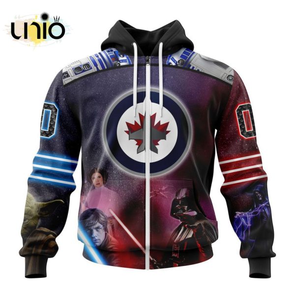 NHL Winnipeg Jets Special Star Wars Design Hoodie 3D