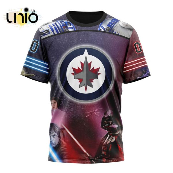 NHL Winnipeg Jets Special Star Wars Design Hoodie 3D