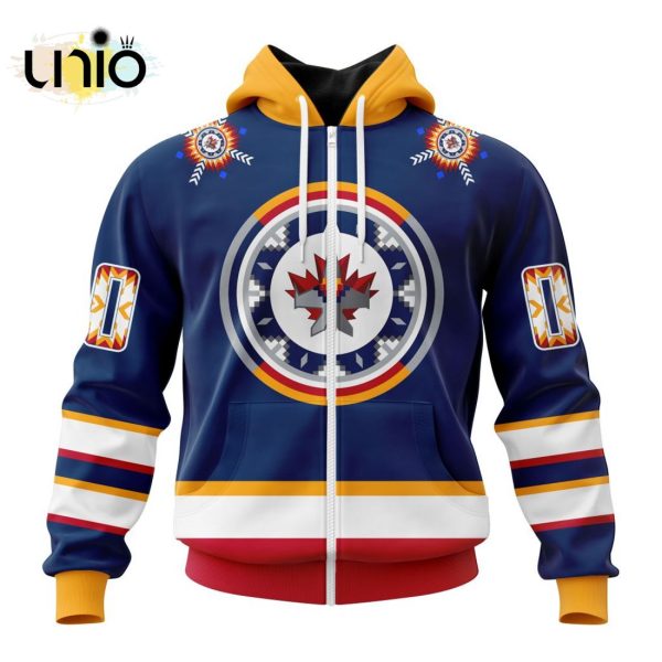 NHL Winnipeg Jets WASAC Specialty 2024 Kits Hoodie 3D