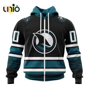 NHL San Jose Sharks Personalized 2024 New Third Kits Hoodie 3D