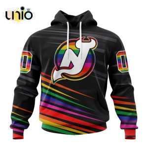 NHL New Jersey Devils Special Pride Design Hockey Is For Everyone Hoodie 3D