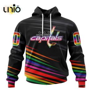 NHL Washington Capitals Special Pride Design Hockey Is For Everyone Hoodie 3D