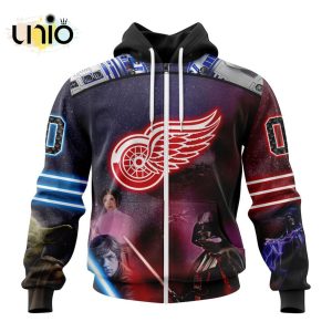 NHL Detroit Red Wings Special Star Wars Design Hoodie 3D