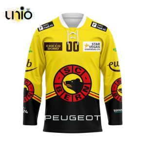 Custom SC Bern Away Hockey Jersey