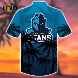 Gold Coast Titans NRL Sport Personalized Tropical Hawaiian Shirt