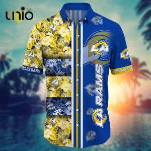 NFL Los Angeles Rams Tropical Beach Summer Hawaiian Shirt