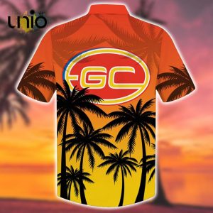 Gold Coast Suns AFL Sport Summer Personalized Island Hawaiian Shirt