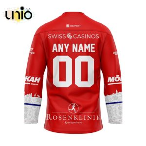 Custom SC Rapperswil-Jona Lakers Home Jersey Personalized Letters Number