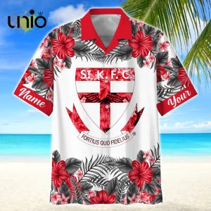 St Kilda Saints AFL Sport Personalized Tropical Hawaiian Shirt