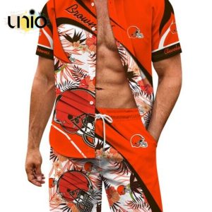 Cleveland Browns Designed Pattern Hawaiian Shirt