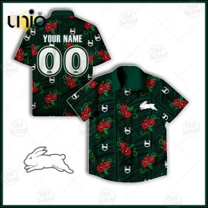 NRL South Sydney Rabbitohs Custom Tribal Hawaiian Shirt