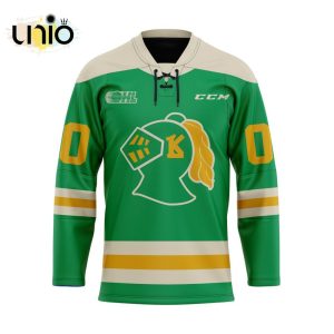 Custom London Knights Alternate Hockey Jersey