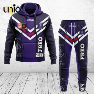 Fremantle Dockers AFL Mix Guernseys 2024 Collection Hoodie, Jogger