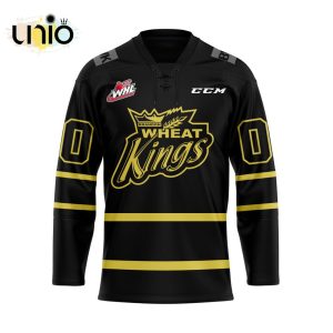 Custom Brandon Wheat Kings Home Hockey Jersey