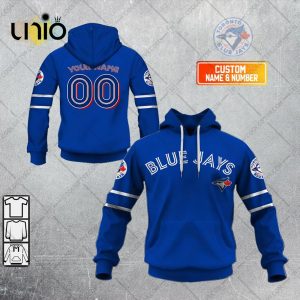 Personalized MLB Toronto Blue Jays ALT Jersey Hoodie