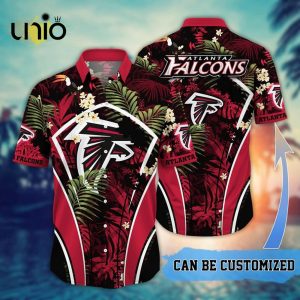 NFL Atlanta Falcons Flower Summer Tropical Hawaiian Shirt