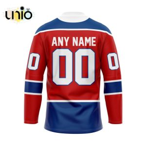 Custom Edmonton Oil Kings Home Hockey Jersey