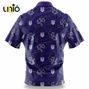 NRL Melbourne Storm Tribal Hawaiian Shirt