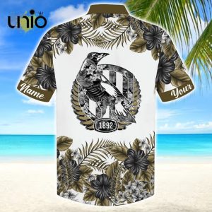 Collingwood Magpies AFL Sport Personalized Aloha Hawaiian Shirt