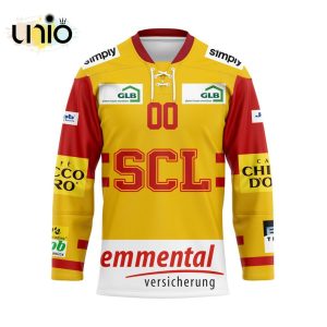 Custom SCL Tigers Away Hockey Jersey