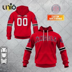 Personalized MLB Los Angeles Angels ALT Jersey Hoodie