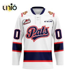 Custom Regina Pats Away Hockey Jersey