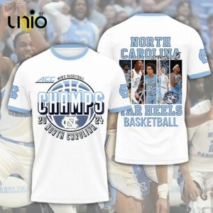 NCAA North Carolina Tar Heels Men’s Basketball White Hoodie