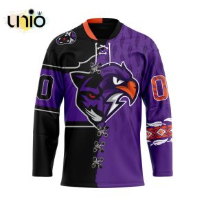 Custom Halifax Thunderbirds Mix Panther City Hockey Jersey