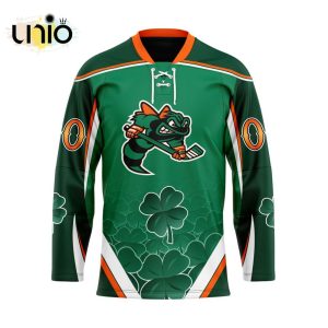 Custom Sarnia Sting Team Hockey Jersey For St.Patrick Day