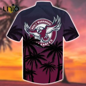 Manly Sea Eagles NRL Sport Personalized Vacation Hawaiian Shirt