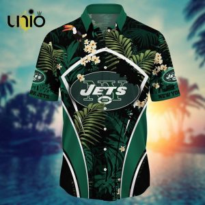 NFL New York Jets Custom Flower Summer Tropical Hawaiian Shirt