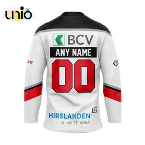 Custom Lausanne HC Away Hockey Jersey