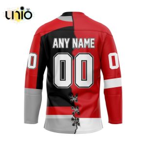 Custom Sault Ste. Marie Greyhounds Mix Home And Retro Hockey Jersey